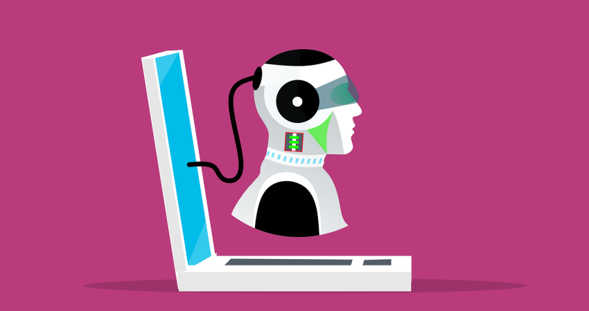 Free robot technology artificial vector