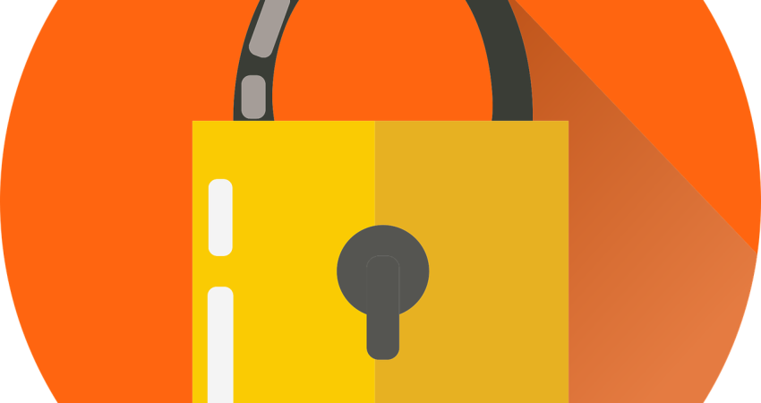 Free lock security key vector